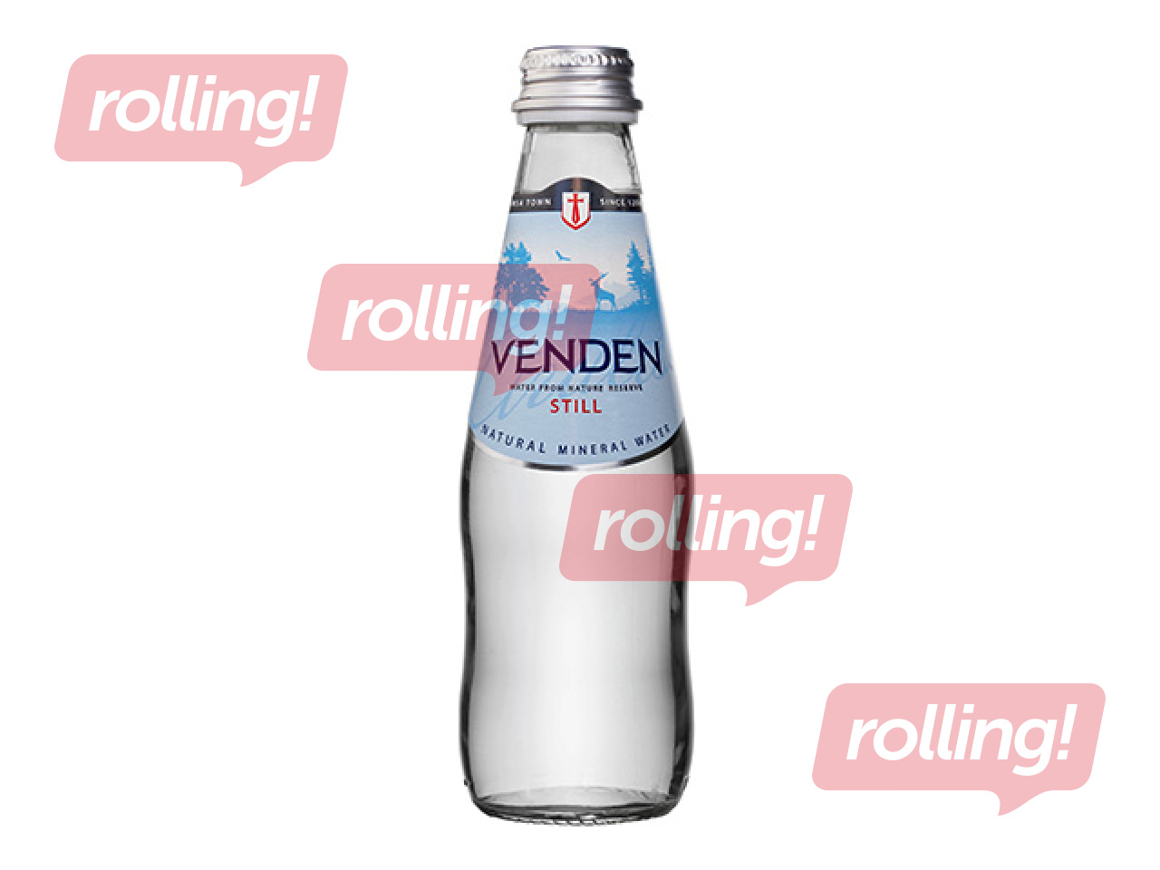 Minerālūdens Venden, negāzēts, stikla pudelē, 250ml (Taras depozīts iekļauts cenā)