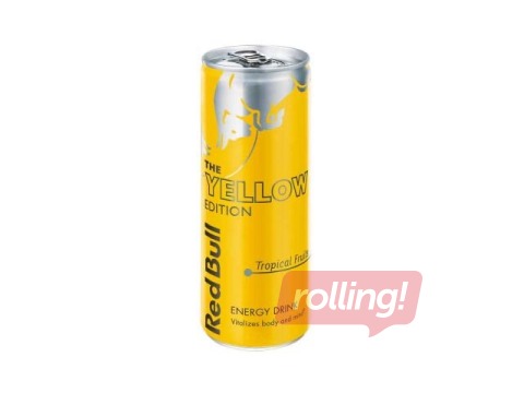 Enerģijas dzēriens Red Bull, Yellow Edition, 250ml (Taras depozīts iekļauts cenā)