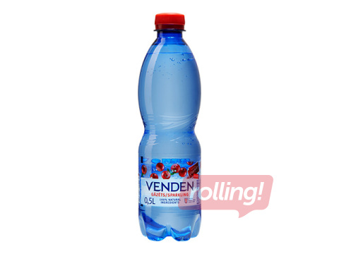 Minerālūdens Venden, gāzēts, ar dzērveņu garšu, 500ml