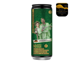 Kombuča Rudy's Kombucha, matcha un marakuja, 330ml (Taras depozīts iekļauts cenā) 