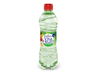 Carbonated drink Mangaļi Vitafruit, apple-quince, PET, 500ml (container deposit included in th