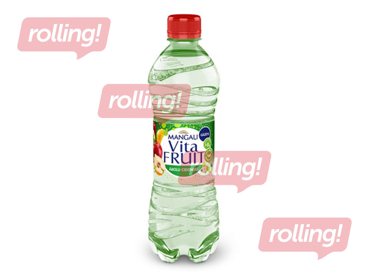 Gāzēts dzēriens Mangaļi Vitafruit, ābolu-cidoniju, PET, 500ml (Taras depozīts iekļauts cenā)