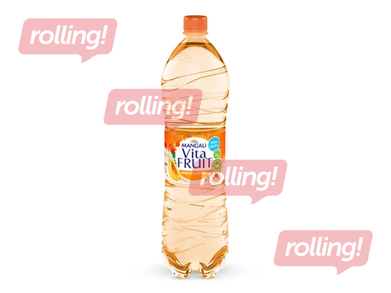 Gāzēts dzēriens Mangaļi Vitafruit, aprikožu-jasmīnu, PET, 500ml (Taras depozīts iekļauts cenā)