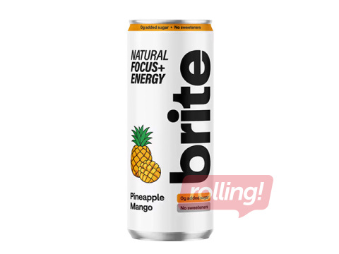 Energiajoog Brite, ananass-mango, 330ml (Panditasu hinna sees)