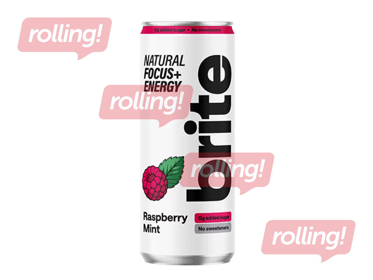 Энергетический напиток Brite, малина-мята, 330мл (Залог за тару включён в цену)