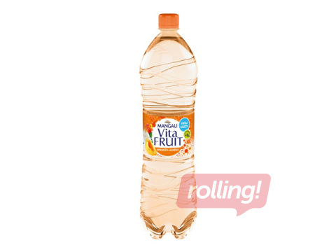 Carbonated drink Mangaļi Vitafruit apricot–jasmine, PET, 1.5l (Deposit included in price)