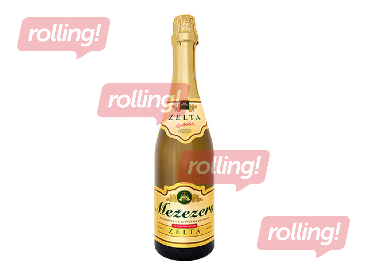 Bezalkoholiskais dzirkstošais dzēriens Mežezers Zelta, 750ml (Taras depozīts iekļauts cenā)