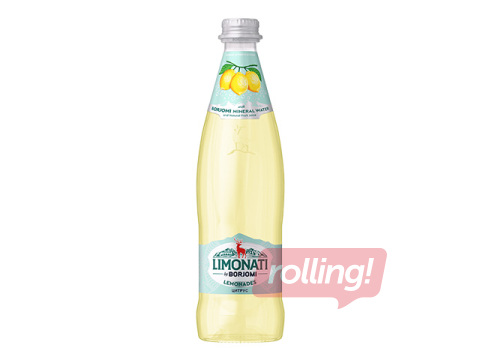Gāzēts dzēriens Limonati by Borjomi ar citrusaugļiem, stikls, 500ml (Taras dep.iekļauts cenā)