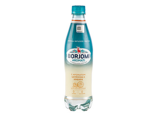 Gaseeritud jook Borjomi Aromati Citrus Mix-Ginger, PET, 500ml (panditasu hinna sees)