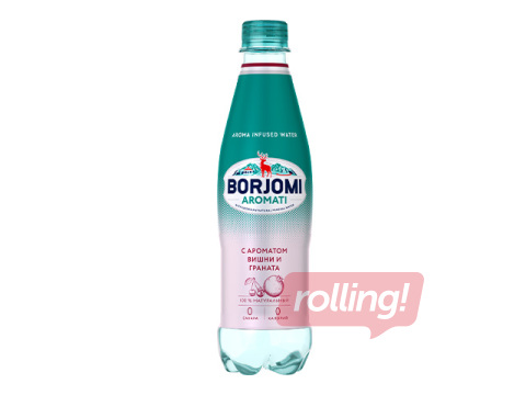 Gaseeritud jook Borjomi Aromati Cherry-Pomegranate, PET, 500ml (panditasu hinna sees)