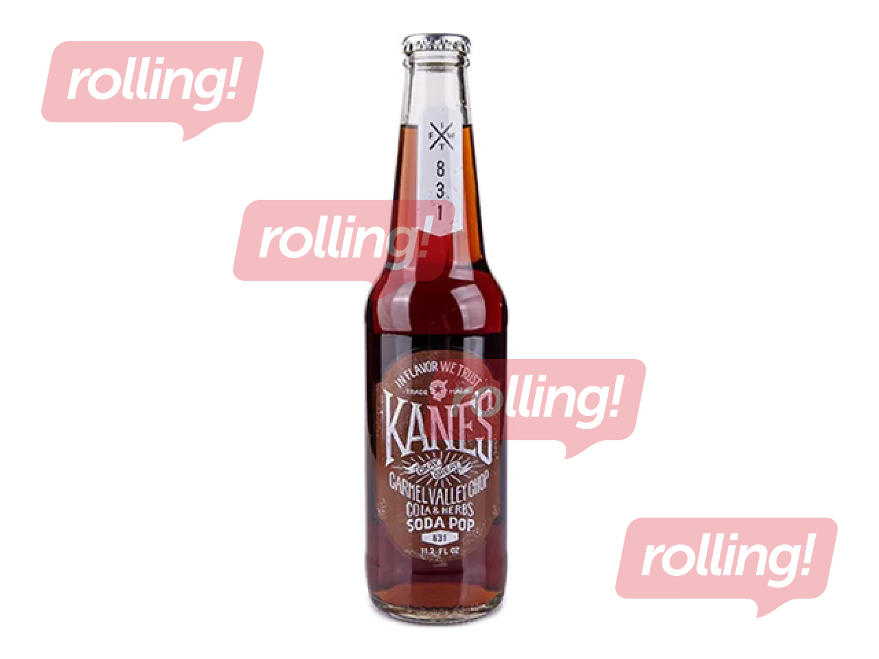 Gaseeritud jook Kane's Cola & Herbs, klaas, 330ml (taarapant hinnas)