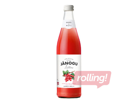 Gāzēts dzēriens Gardu Muti jāņogu zelteris, stikls, 500ml (Taras depozīts iekļauts cenā)
