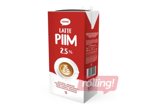Milk Tere Latte, 2.5%, 1L