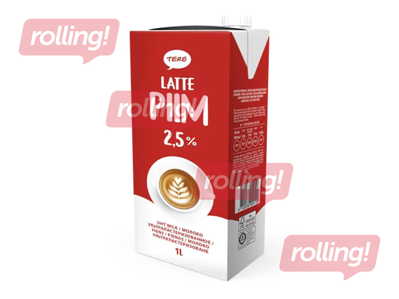 Milk Tere Latte, 2.5%, 1L