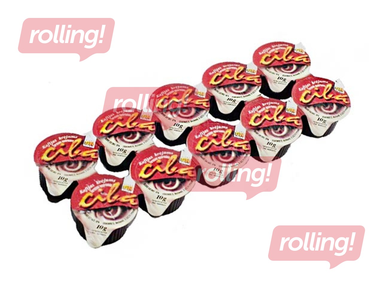 Coffee cream Ciba 10%, 10pcs x 10g