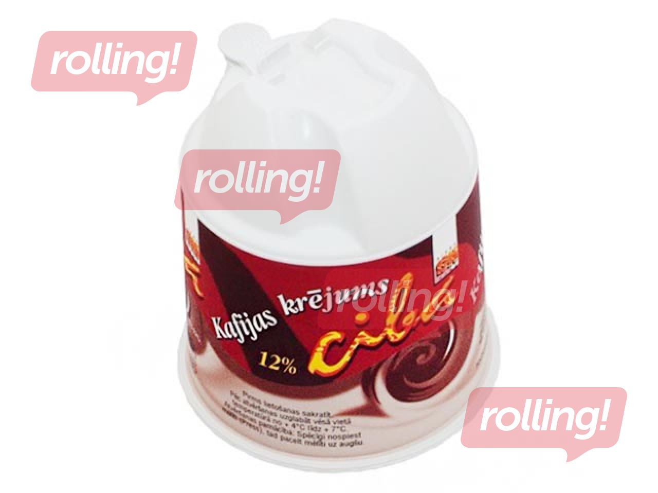 Coffee cream Ciba 12%, in plastic package, 200g