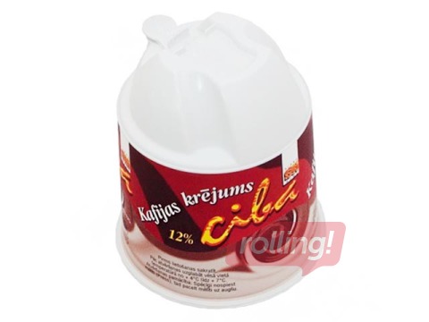 Kafijas krējums Ciba 12%, plastmasas trauciņā, 200g