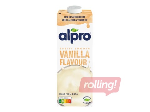 Vanilla flavored soy drink Alpro UHT, 1L