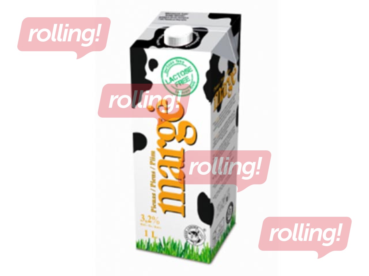 Piens bez laktozes Marge UHT 3,2%, 1L