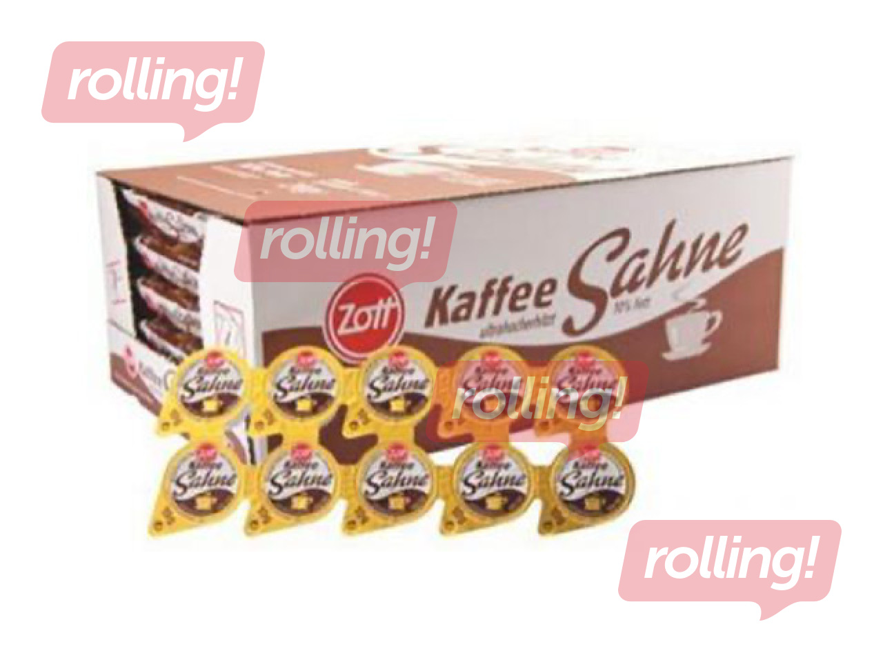Coffee Cream Zott 10%, 240pcs x 7,5g