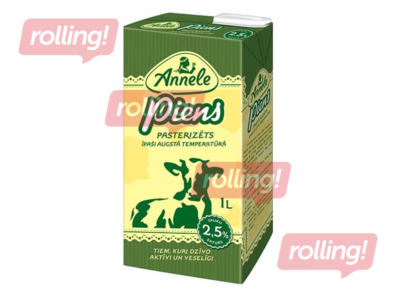 Piens Annele 2.5%, 1L