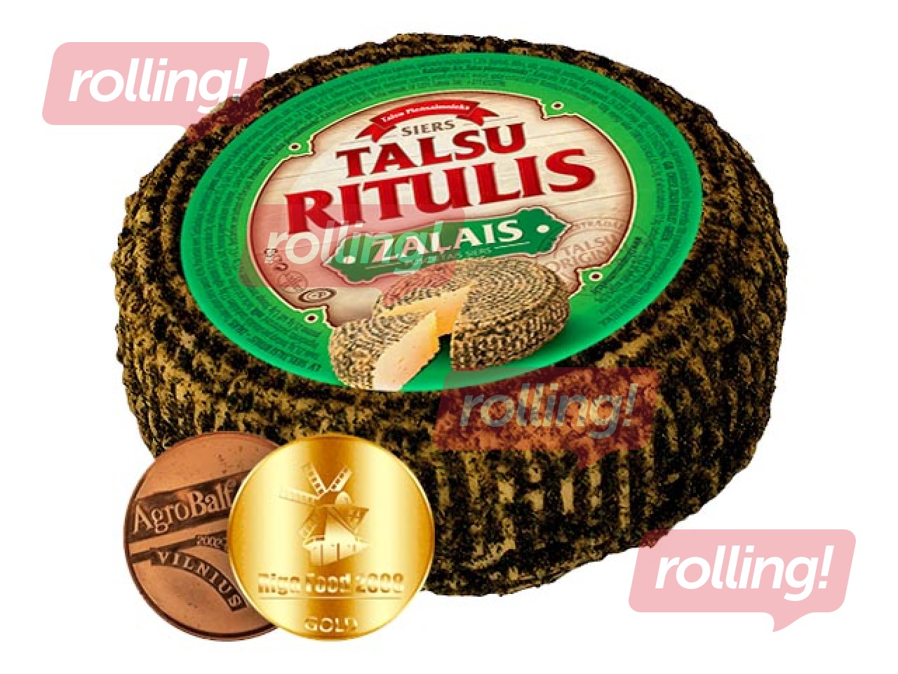 Juust Talsu ritulis, roheline, ~350 g