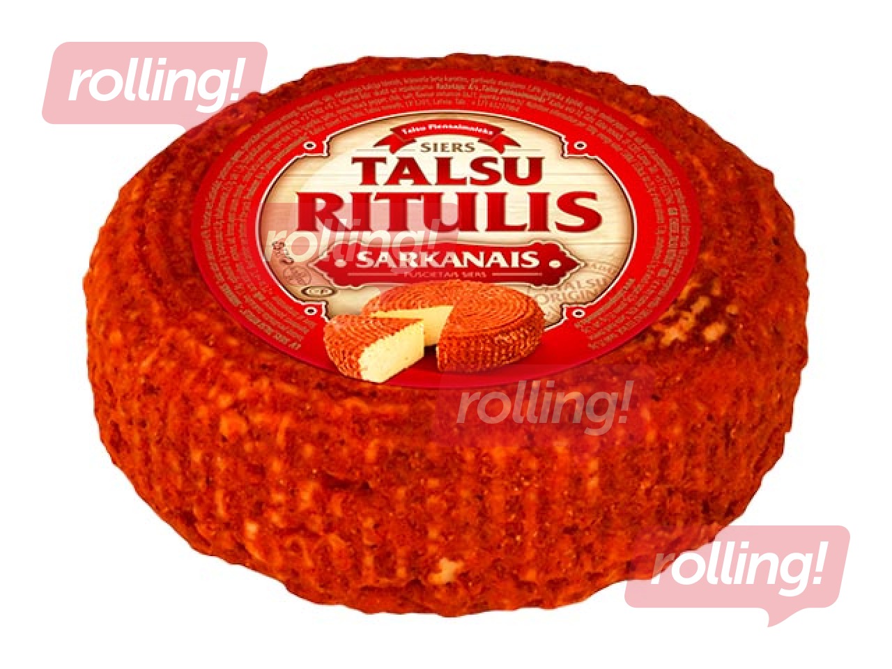 Juust Talsu ritulis, punane, ~350 g
