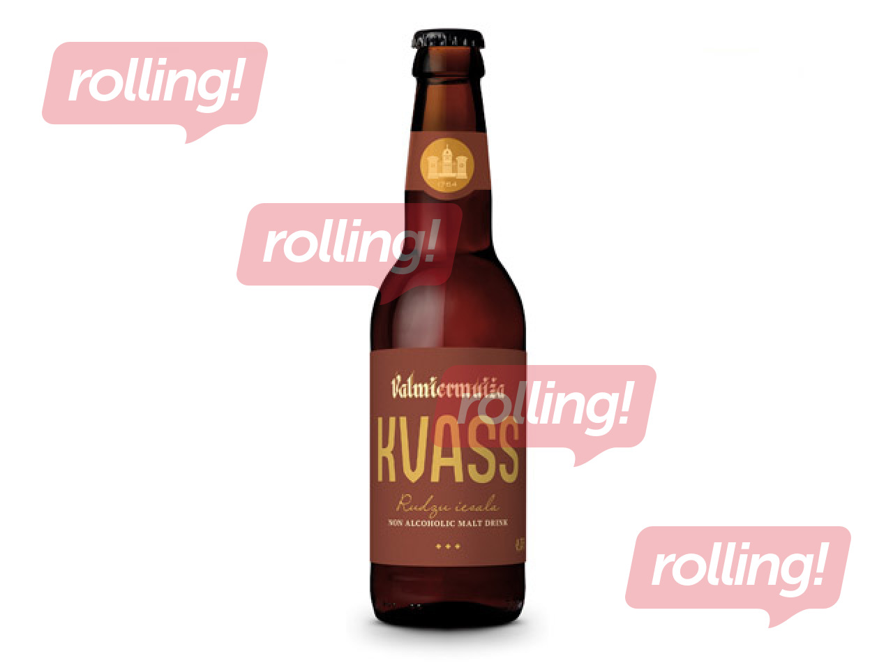 Kvass Valmiermuiža, stikls, 330ml (Taras depozīts iekļauts cenā)