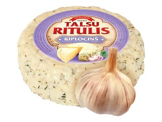 Cheese Talsu ritulis with garlic, 350g