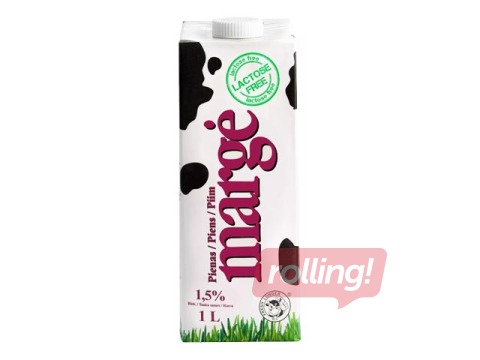 Lactose-free milk Marge UHT 1.5%, 1L