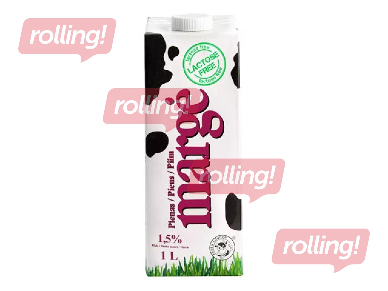 Piens bez laktozes Marge UHT 1.5%, 1L