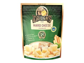Hard cheese Dziuga Piquant crumbled 40%, 18 months, 100 g