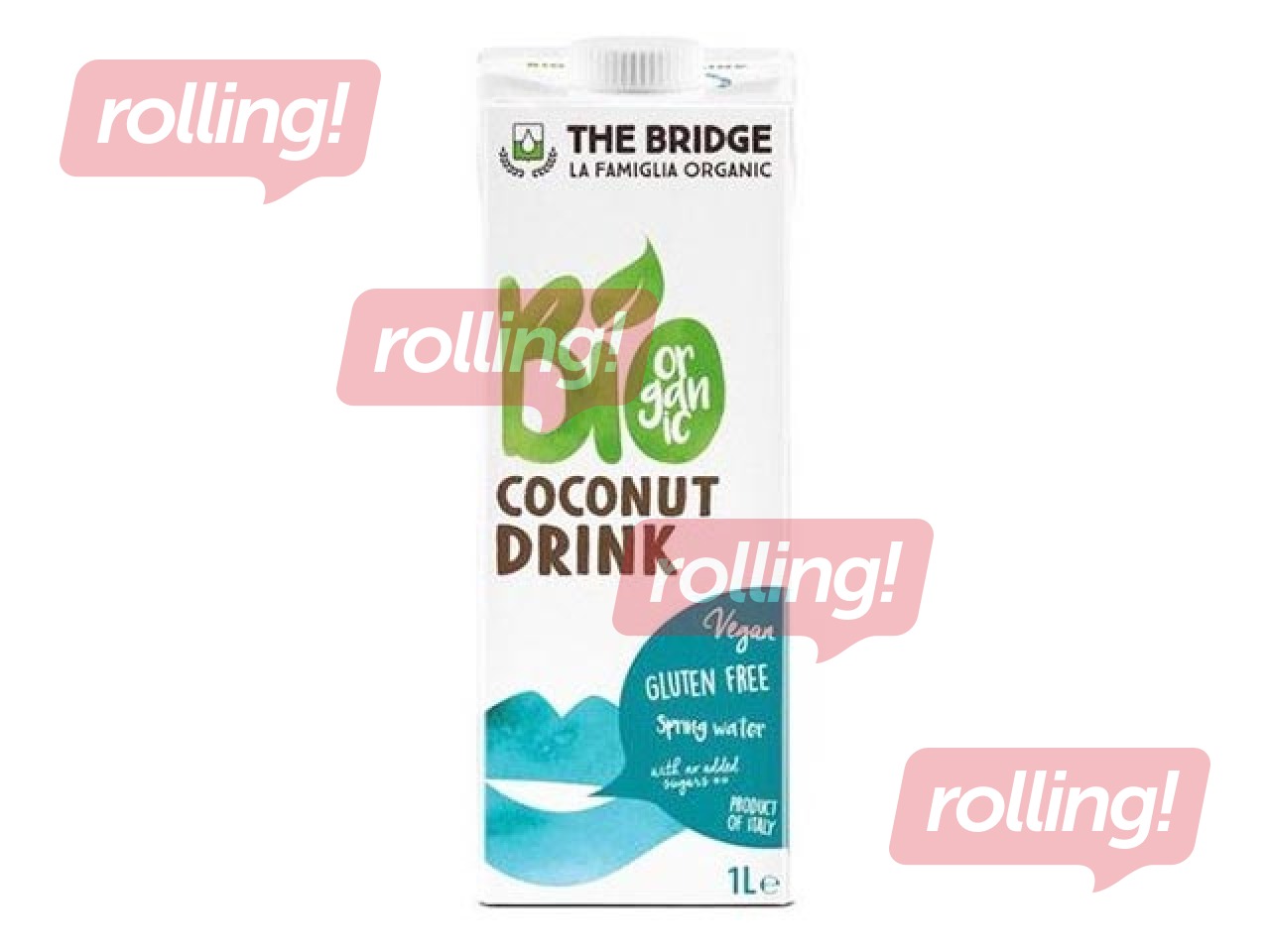 Кокосовый напиток Bio, без глютена 1л