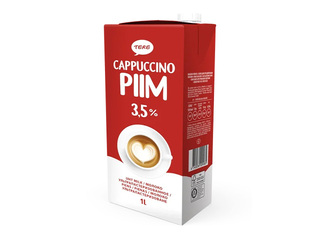 Piens Tere Cappuccino, 3.5%, 1L