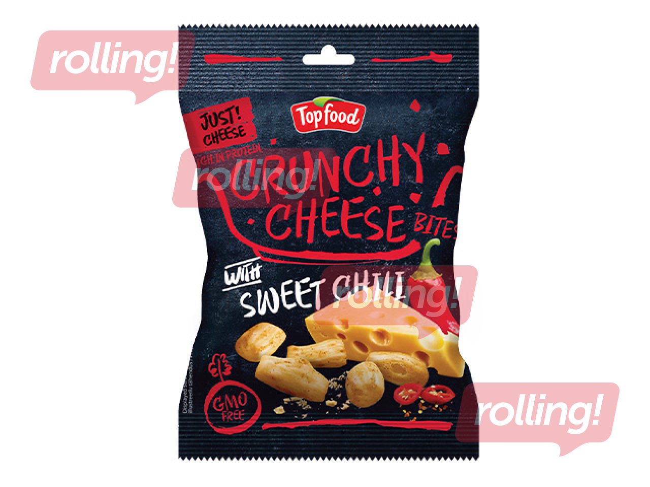 Crunchy cheese, sweet chilli25g