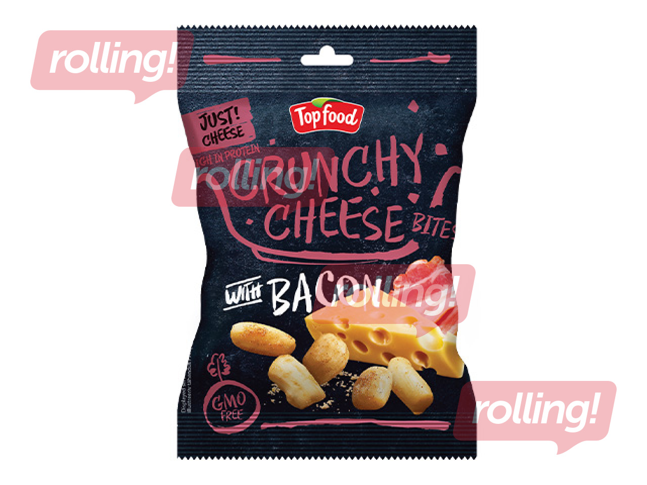 Crunchy cheese,bacon 25g