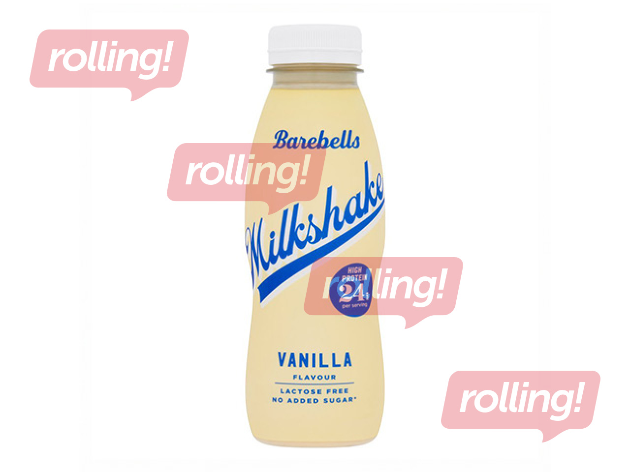 Barebells vanilla flavour protein drink, lactose free, 330ml