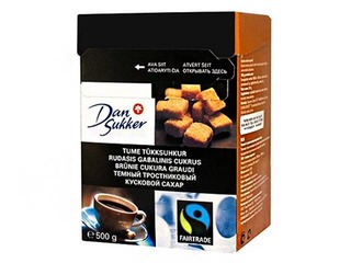 Cukurs brūnais graudos Dansukker, 500g