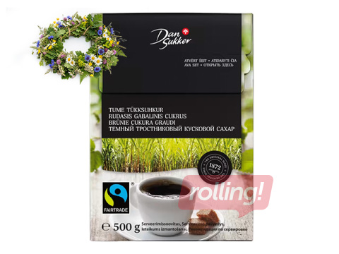 Cukurs brūnais graudos Dansukker, 500g +Līgo dāvana!
