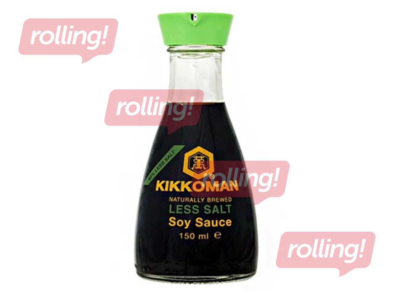 Sojakaste Kikkoman vähesoolane,150 ml 