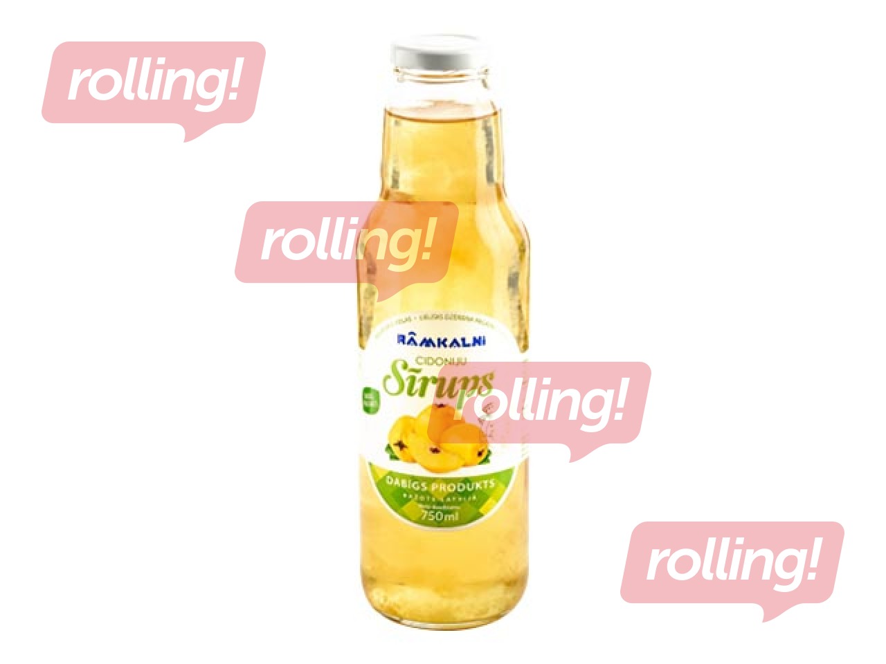 Sīrups Rāmkalni Cidoniju, dabīgs, 750ml (Taras depozīts iekļauts cenā)