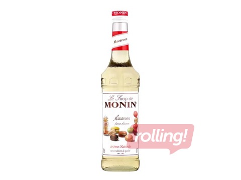 Sīrups Monin, makarūnu, 700ml (Taras depozīts iekļauts cenā)