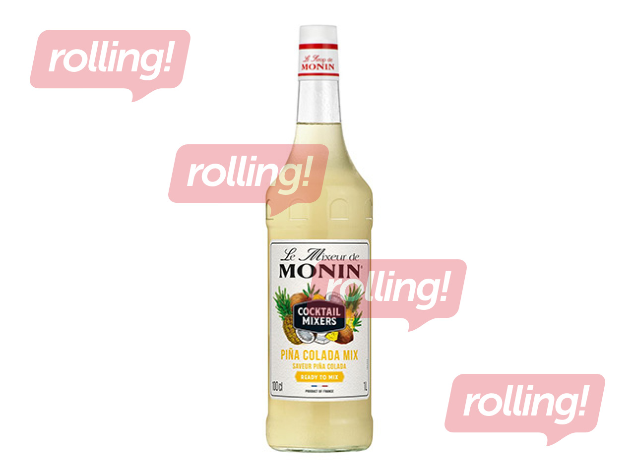 Sīrups Monin, kokteiļiem, Pina Colada, 1l (Taras depozīts iekļauts cenā)