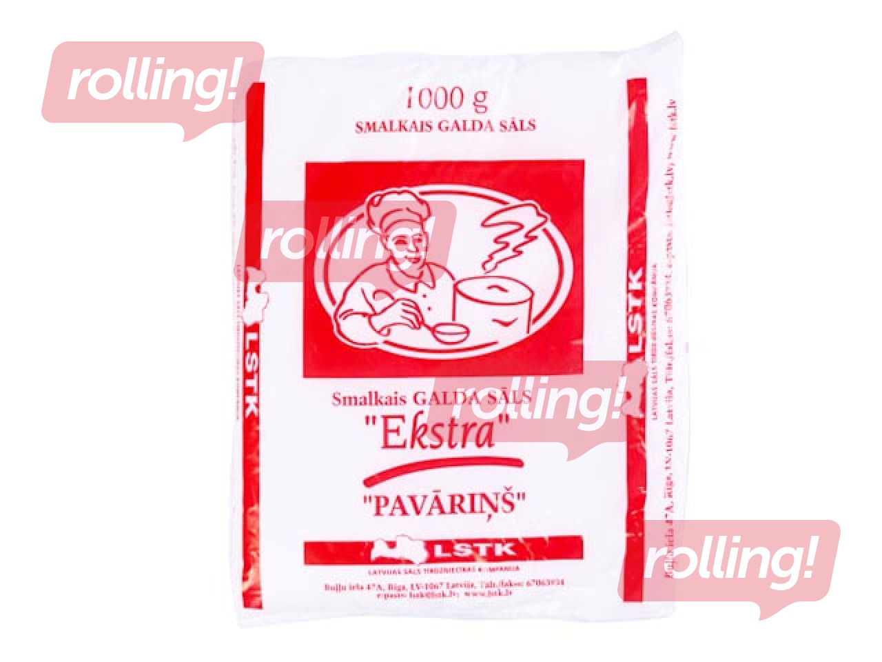 Fine salt, table 1kg