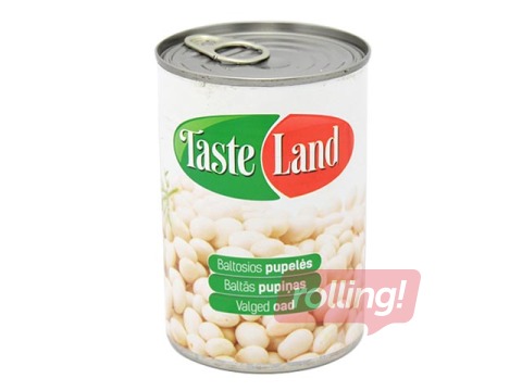 White beans Taste Land, 400g / 240 g