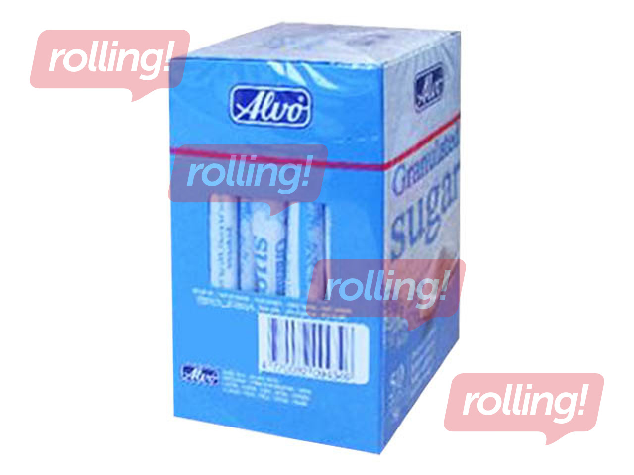 White sugar sticks Alvo, 50 pcs.x 5g
