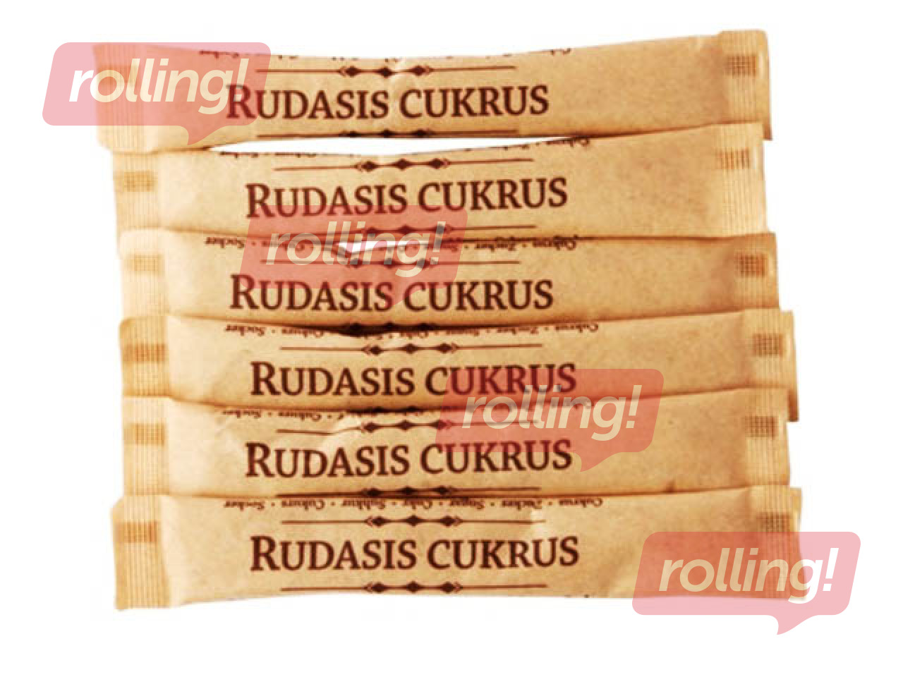 Cukurs brūnais standziņās, 400gab x 5g