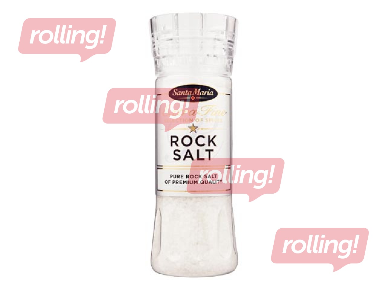 Rock salt-with grinder Santa Maria, 455g