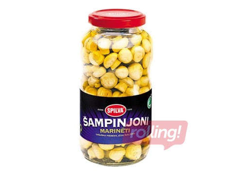 Marineeritud šampinjonid Spilva, 670ml