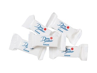 White sugar cubes Dansukker, 1000pcs, 4.4kg